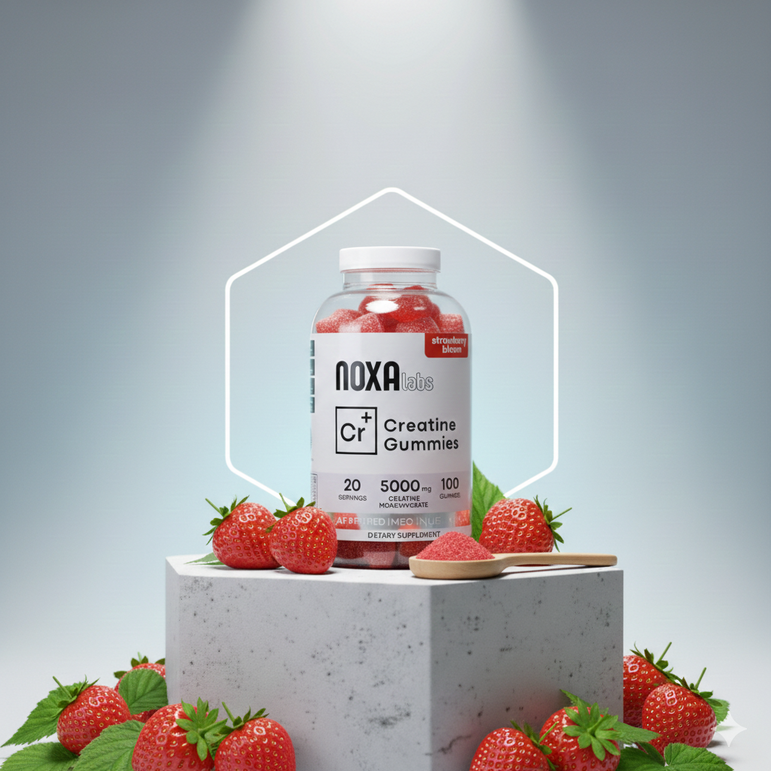 Strawberry Bloom Creatine Gummies (100g)